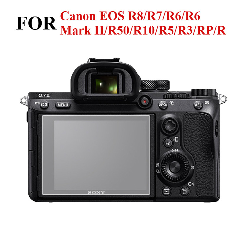 Canon Camera Eos R8 - Camera glas beschermfolie voor Canon EOS