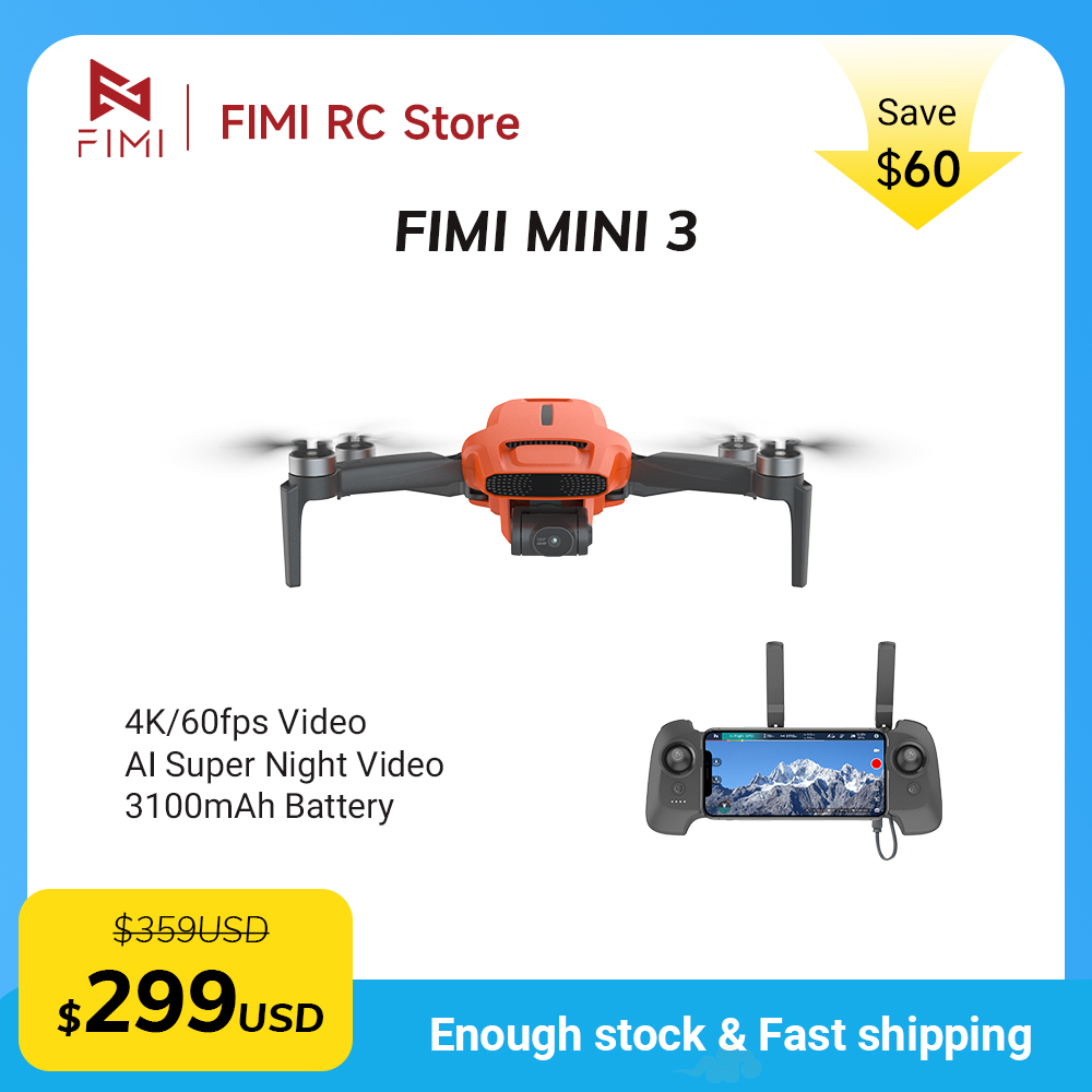 Rc Helicopter Mini - FIMI MINI 3 Camera Drone 4K