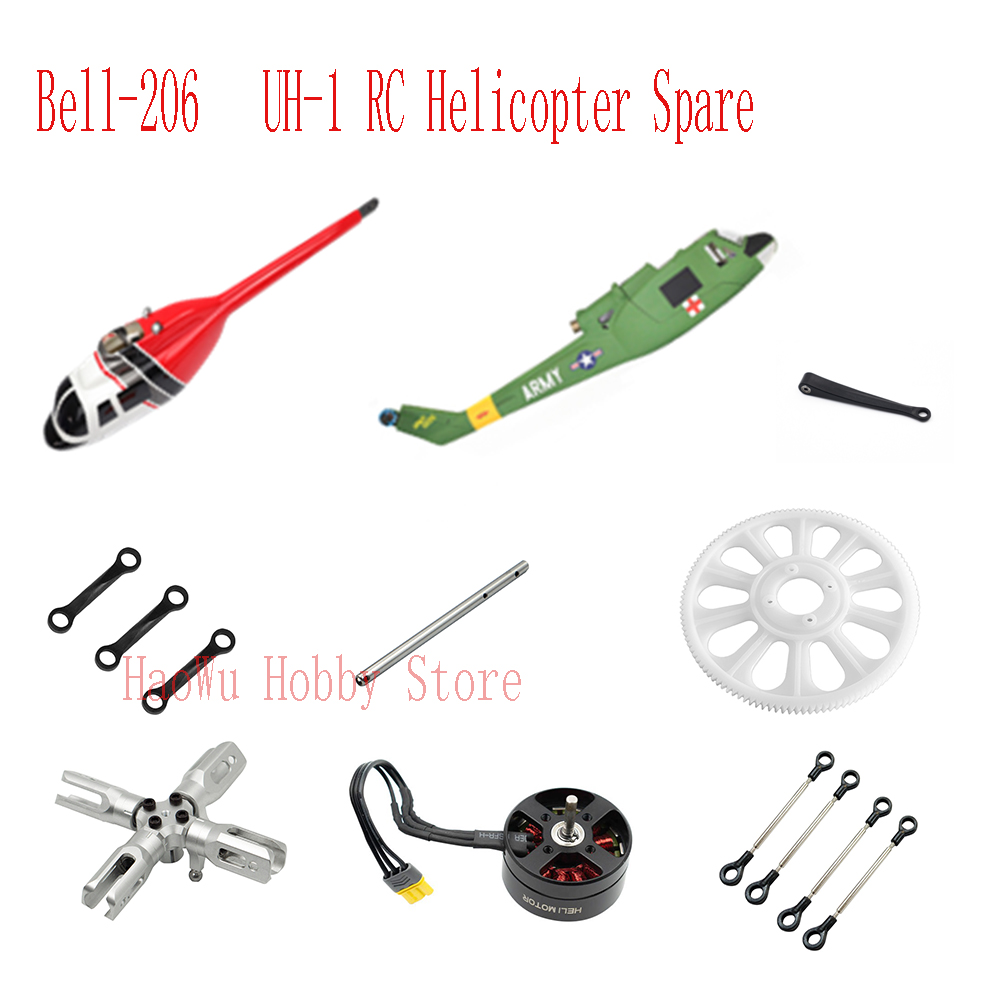 Flywing Bell206 Uh1 Bell-206 U - Rc Helicopter Gyro recensie en prijs