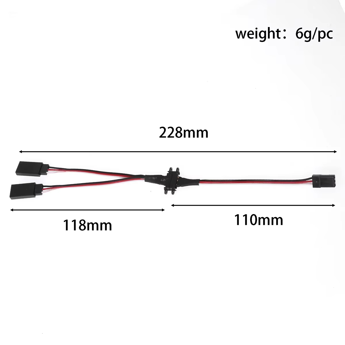 Magnetische 1-op-2 Y-verlengka - Rc Helicopter Battery recensie en prijs